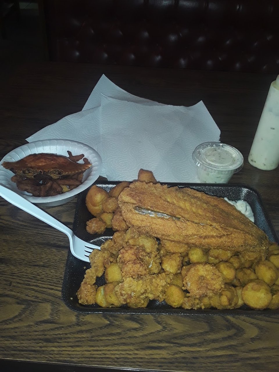 Seafood Platter w Croaker